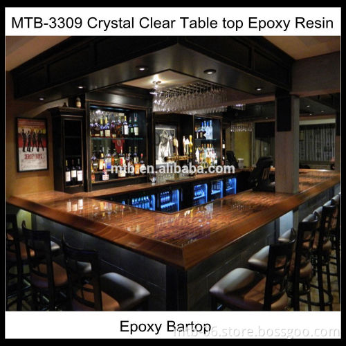 Crystal Clear Scratch Resistant Epoxy Bartop Coating